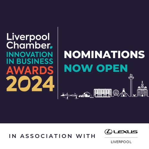 Business Nominations now open for Liverpool Chamber’s Innovation in